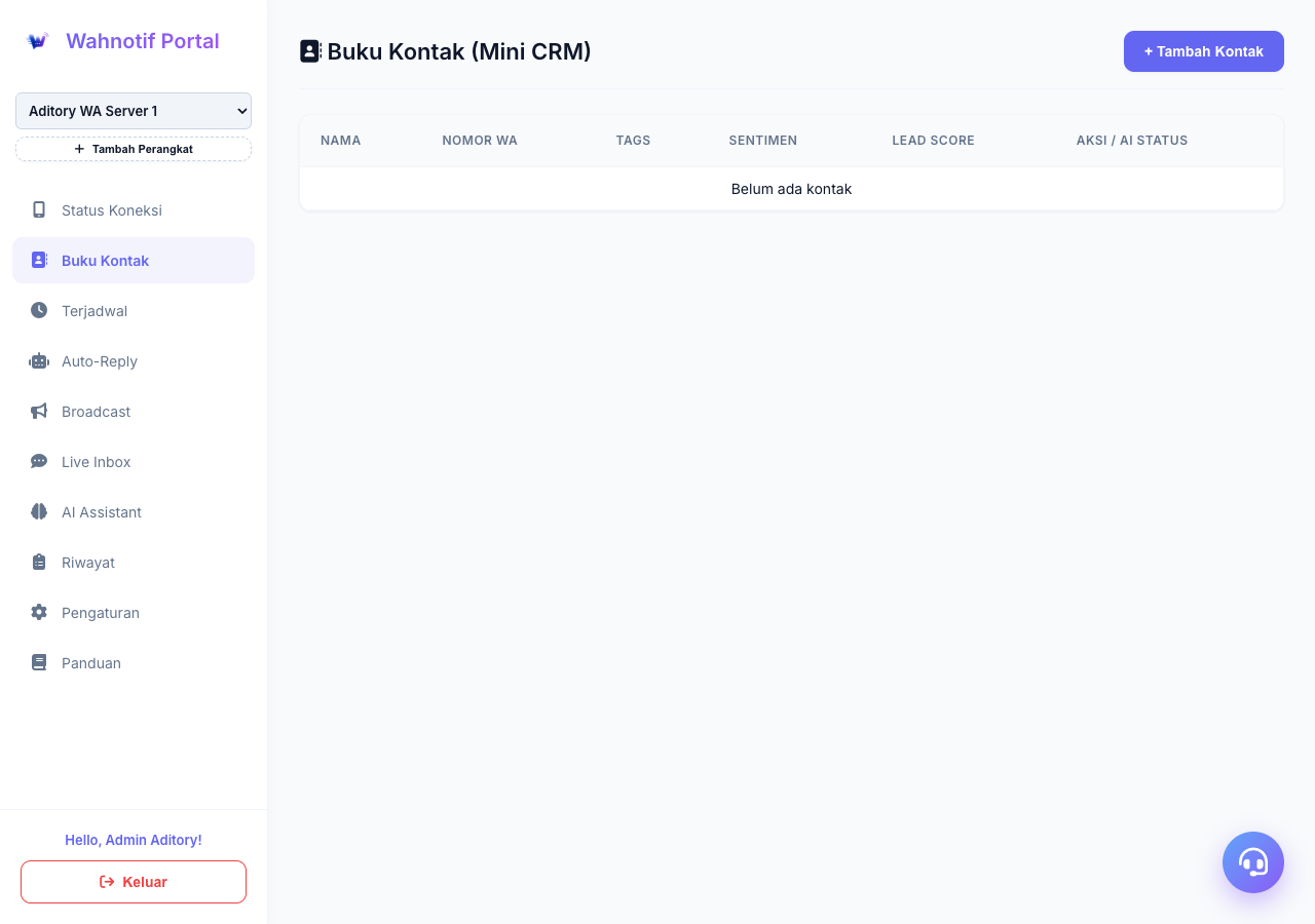 Screenshot Contacts